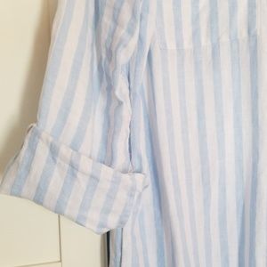 Everlane "The Linen Shirt Dress" Size 10